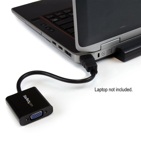 StarTech.com HDMI to VGA Adapter Converter for Desktop PC / Laptop ...