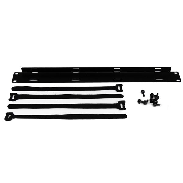 StarTech.com 1U Velcro Horizontal Server Rack Cable Management Panel ...