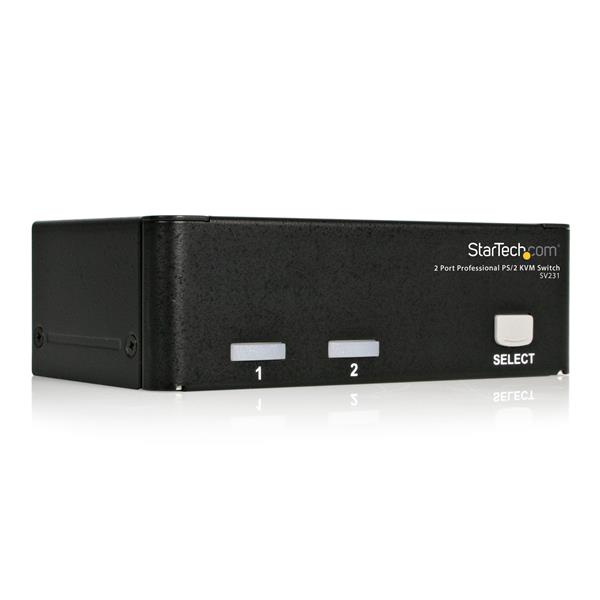 StarTech.com 2 Port Professional PS/2 KVM Switch – Transparent