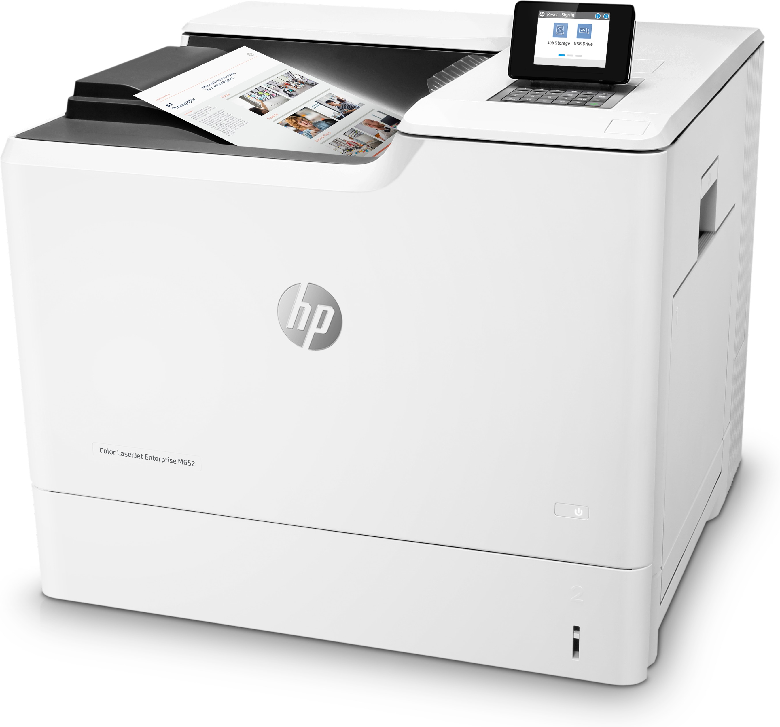 M652 HP LaserJet Enterprise M652n Colour 1200 x 1200 DPI A4 Wi-Fi – Transparent