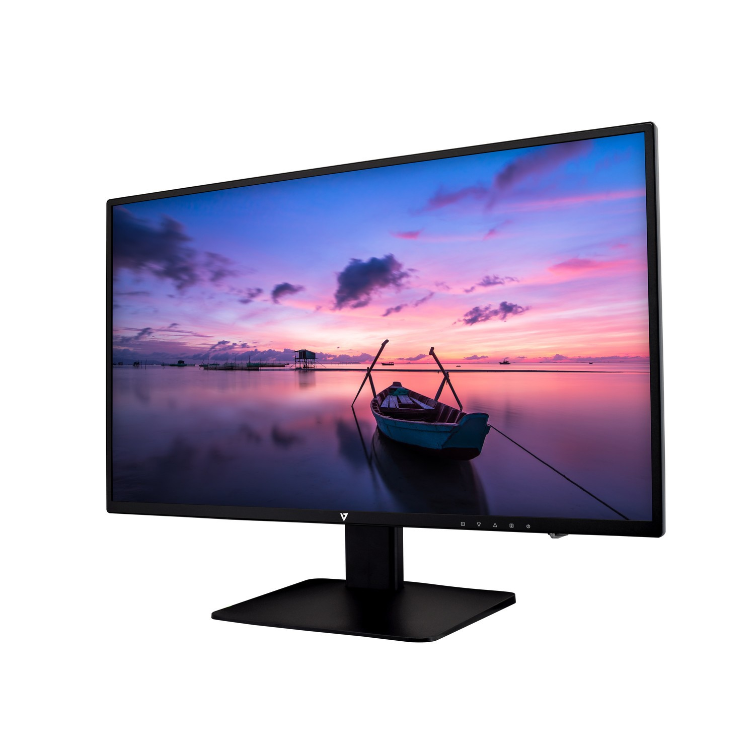 V7 L238E-2K computer monitor 60.5 cm (23.8″) Full HD LED Flat Matt ...