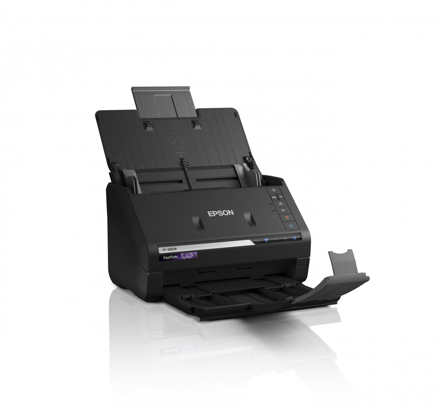 Epson FF680W 600 x 600 DPI ADF + Manual feed scanner Black A4