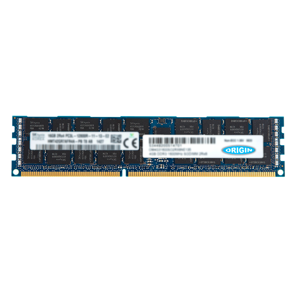 Origin Storage Origin Memory 16GB DDR3 1600MHz RDIMM LV – Transparent