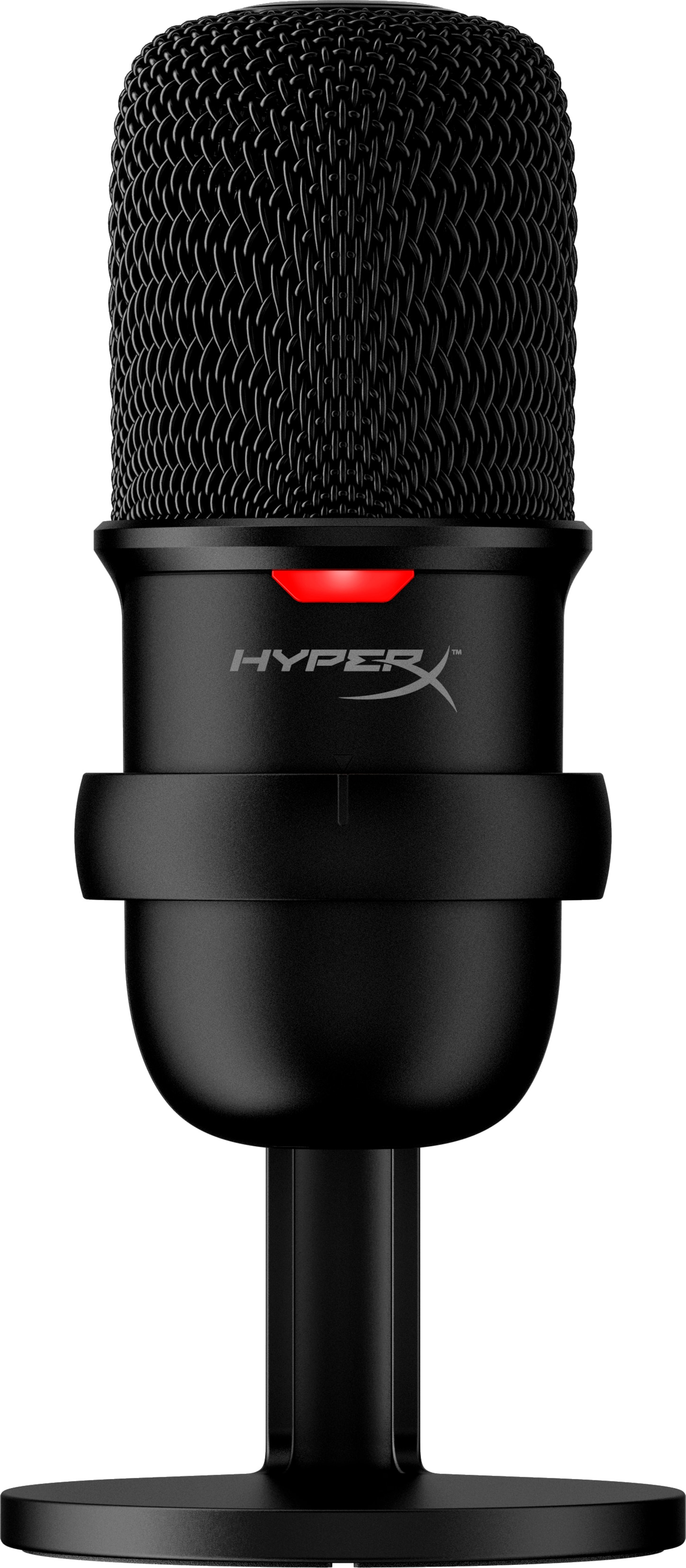 HyperX SoloCast USB Microphone (Black) PC microphone Transparent