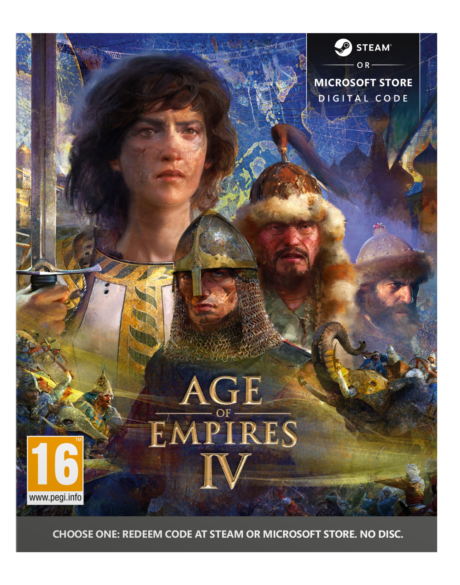 Microsoft Age of Empires IV Standard Multilingual PC Transparent