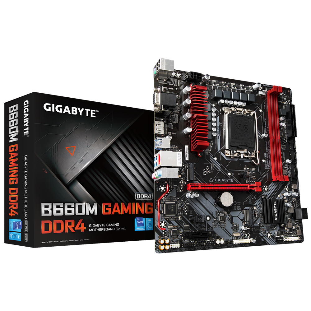 Gigabyte B660M GAMING DDR4 motherboard Intel B660 LGA 1700 micro ATX Transparent