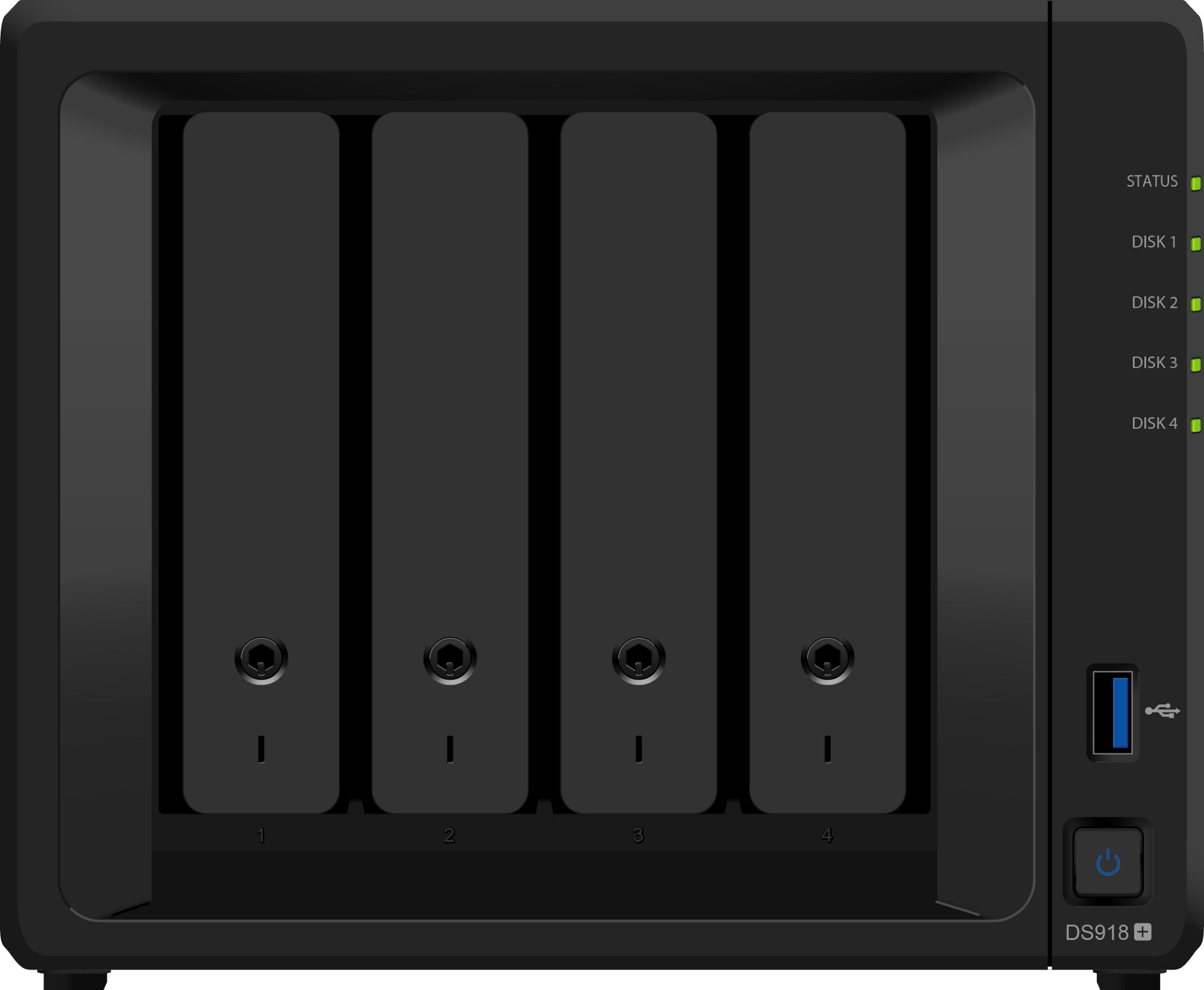 Synology DiskStation DS918+ 4ベイNAS