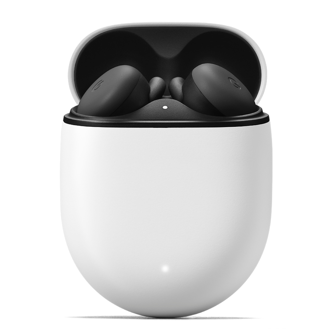 Google Pixel Buds Headset Inear Black Bluetooth USB TypeC Transparent