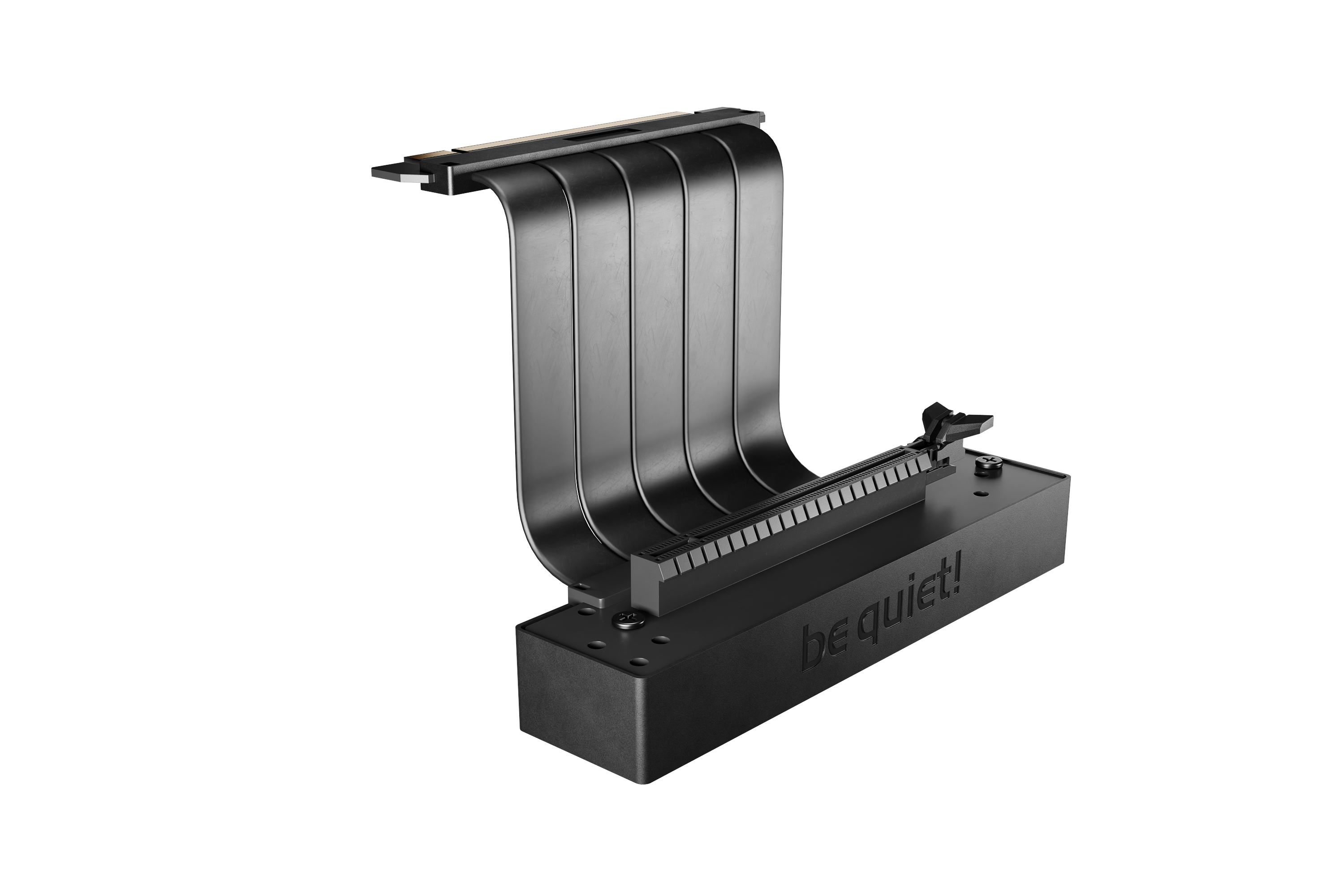 be quiet! RISER CABLE Universal Graphic card holder – Transparent