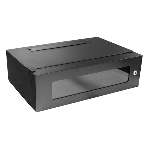 Lockable Wall Racks Cablenet 4u x 360mm Deep Lockable Wall Rack 19inch Black Glass Door ...