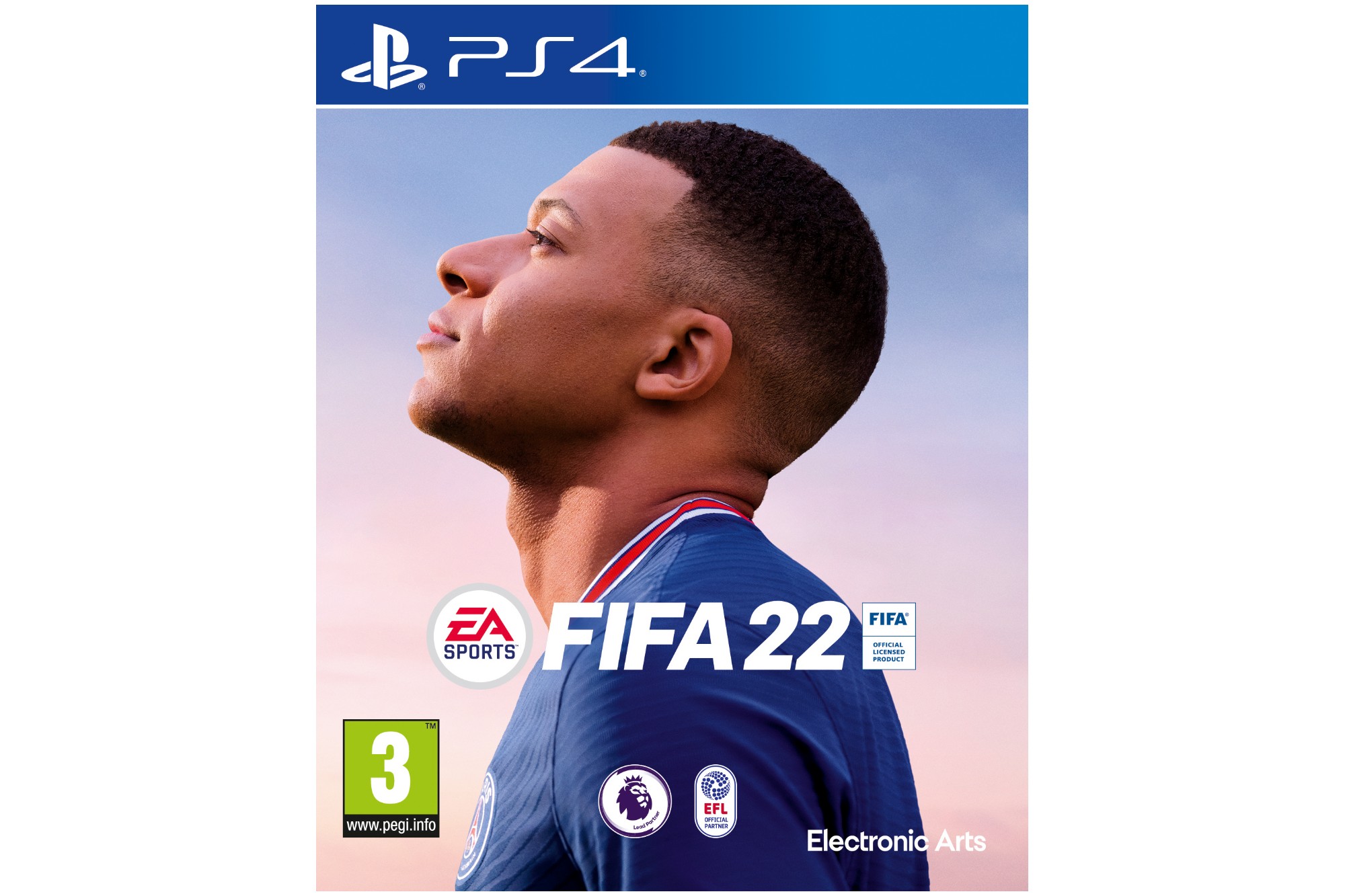 Sony PlayStation 4 Game EA Sports FIFA 2022 Transparent