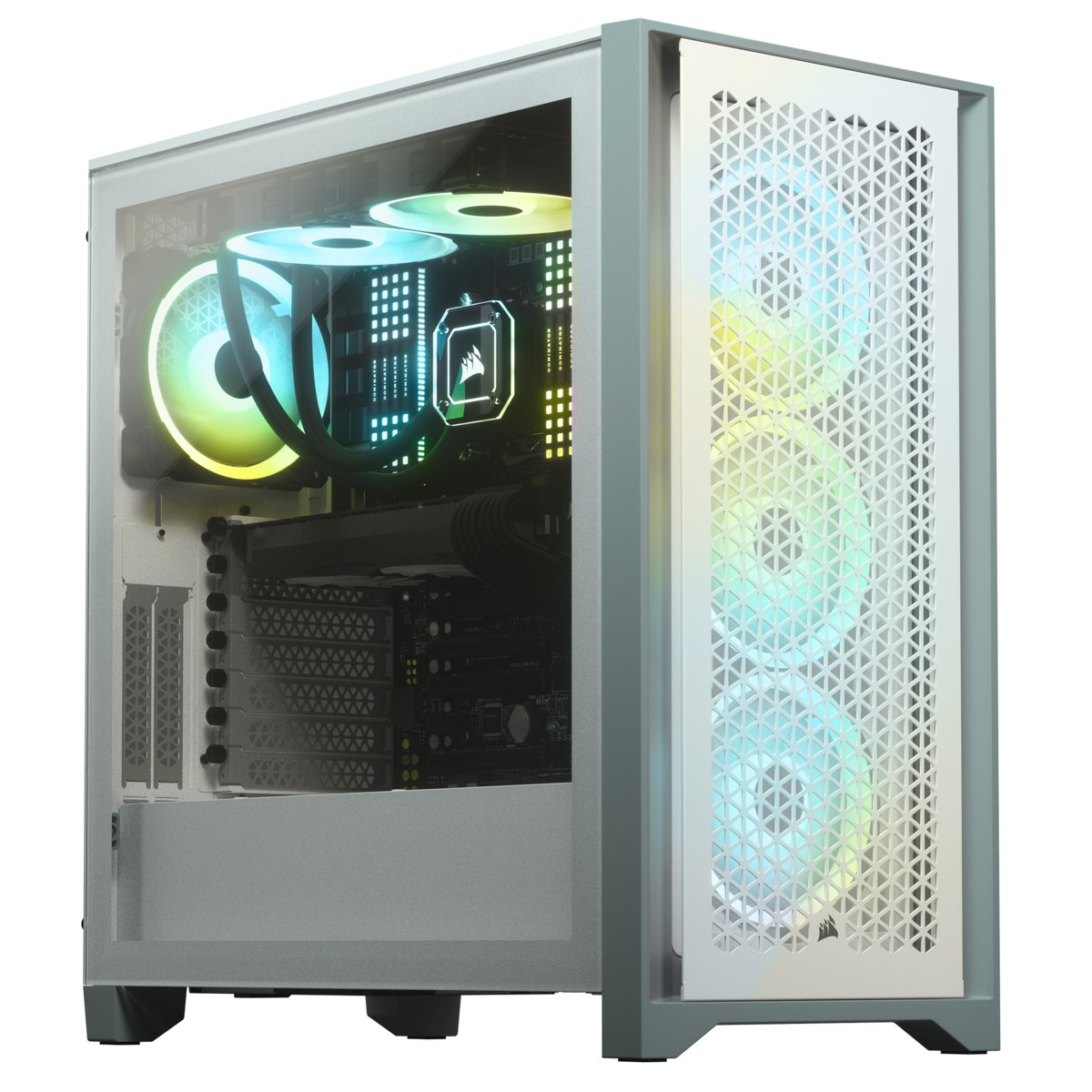 Corsair 4000D AIRFLOW Midi Tower White Transparent